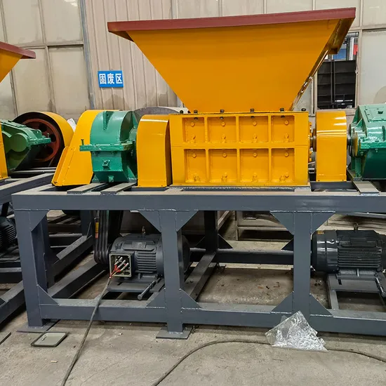 Automatic Waste Tire Recycling Price Old Tyre Rubber Shredding Machine Tire Shredder